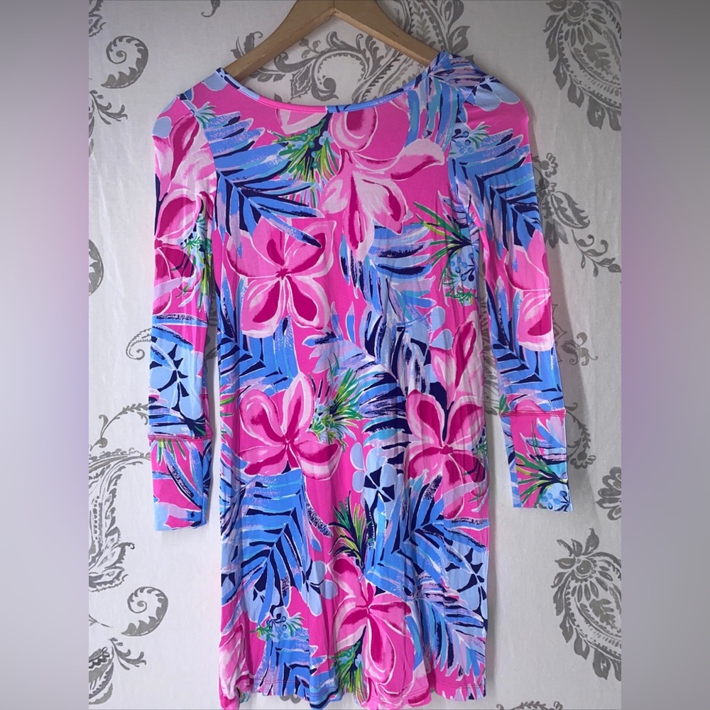Lilly Pulitzer XXS Pretty In Pink
KAISLEY SWING DRESS Dual Neck
Long Sleeves - Picture 5 of 10